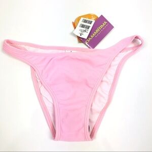 Cia Maritima Cheeky Bikini bottoms pink solid